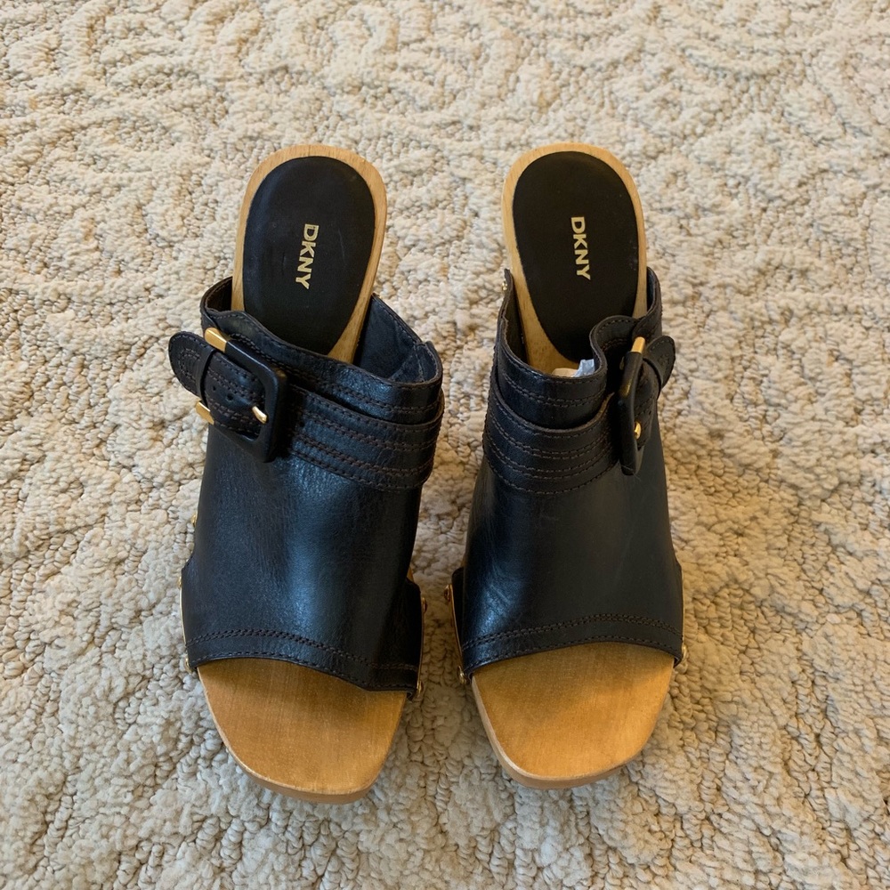 DKNY Clog Sandals